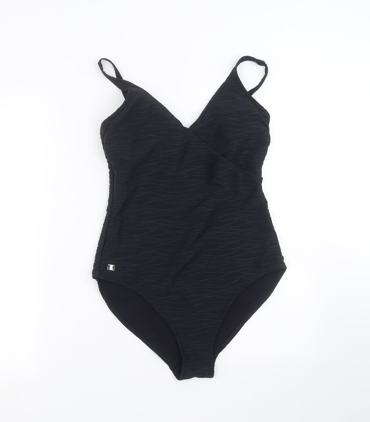 Ballet Womens Black   Basic T-Shirt Size 16  - swimming costume