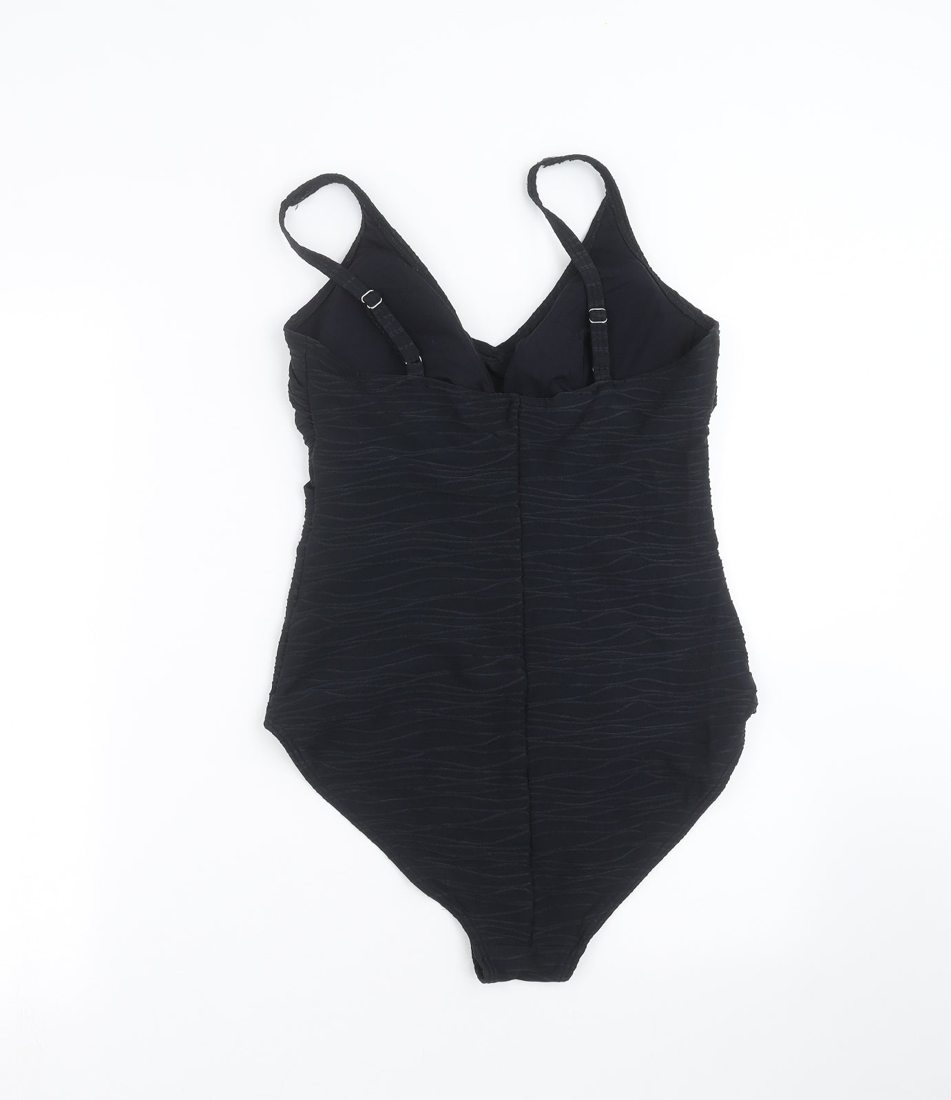 Ballet Womens Black   Basic T-Shirt Size 16  - swimming costume