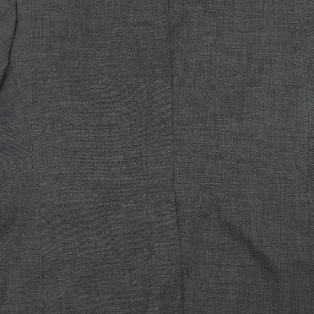 George Mens Grey   Jacket Suit Jacket Size 44