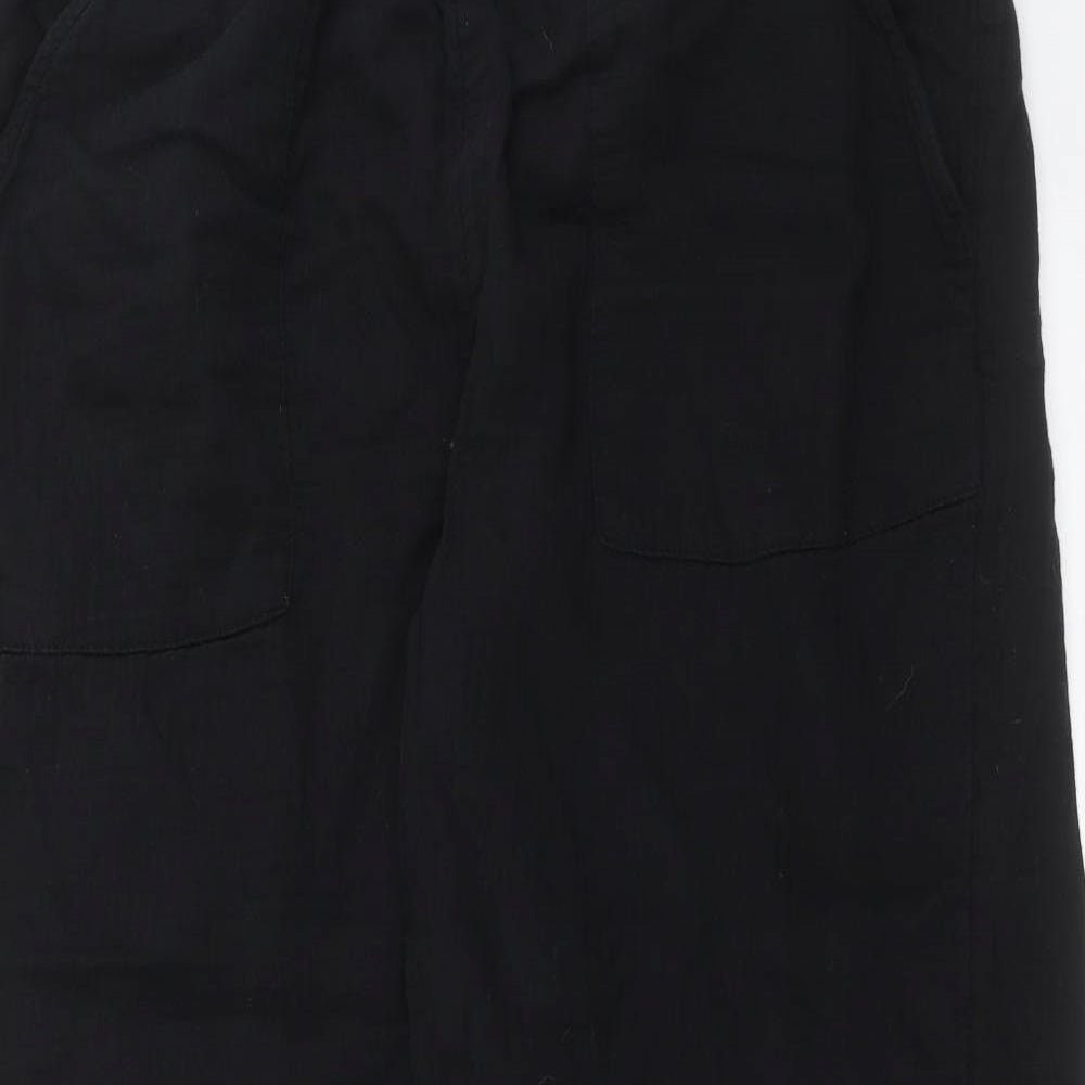 Marks and Spencer Womens Black   Trousers  Size 18 L29 in