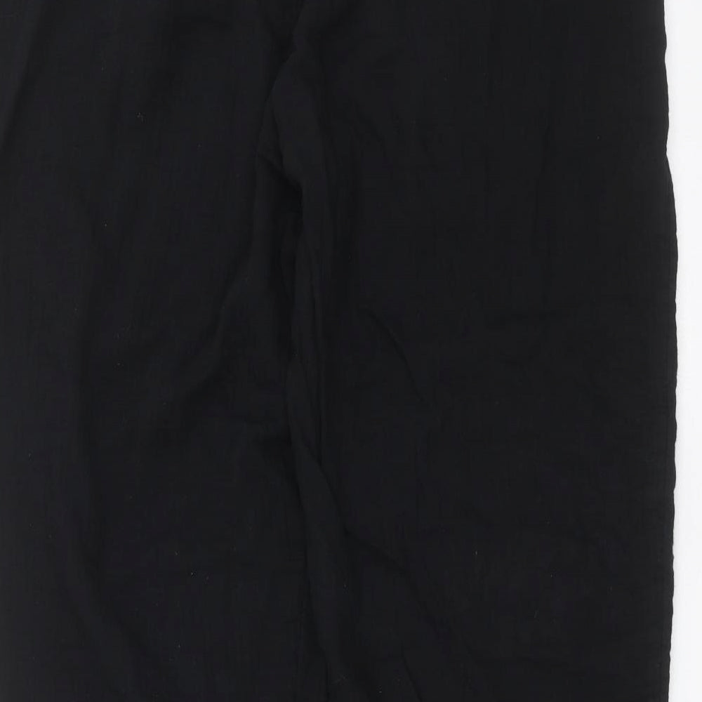 Marks and Spencer Womens Black   Trousers  Size 18 L29 in