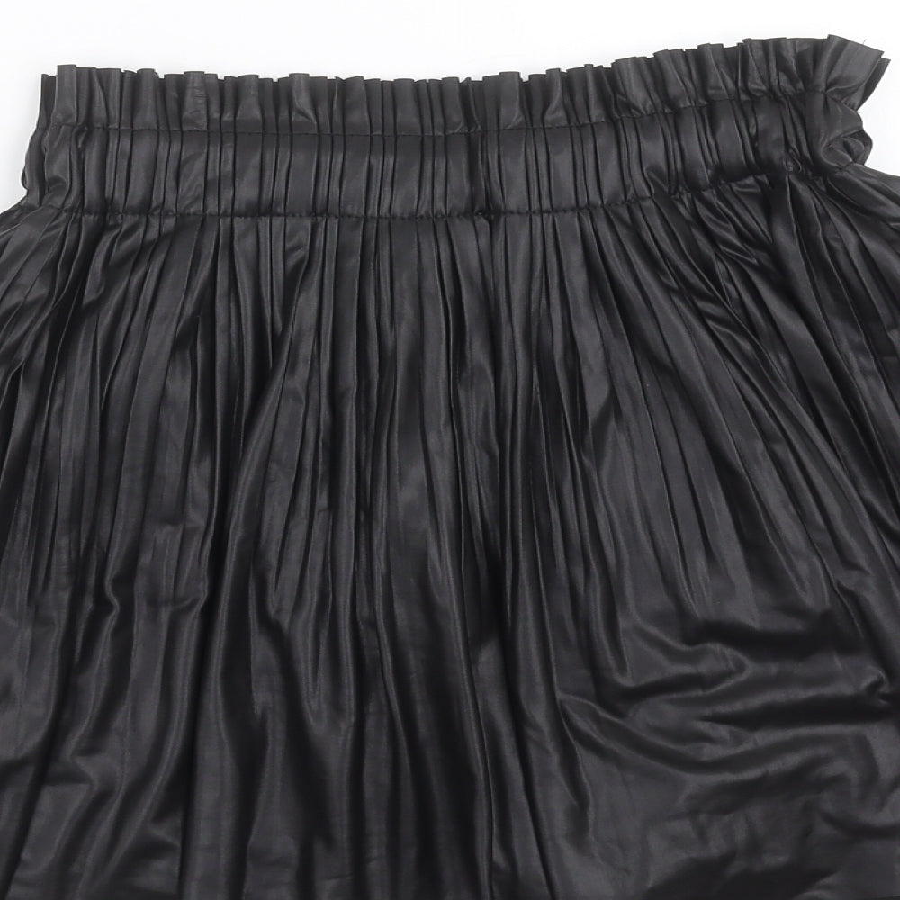 Zara Womens Black   A-Line Skirt Size S