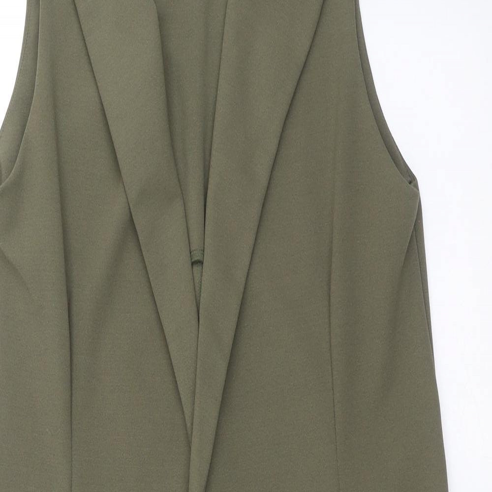 New Look Womens Green   Gilet Jacket Size 10