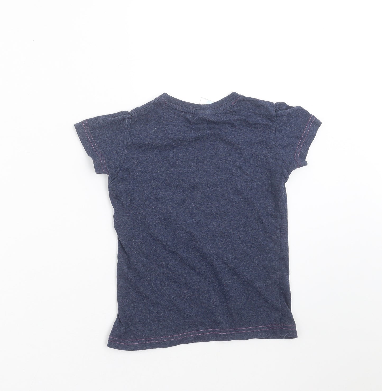 Thomas & Friends Girls Blue   Basic T-Shirt Size 4-5 Years  - Thomas & Friends