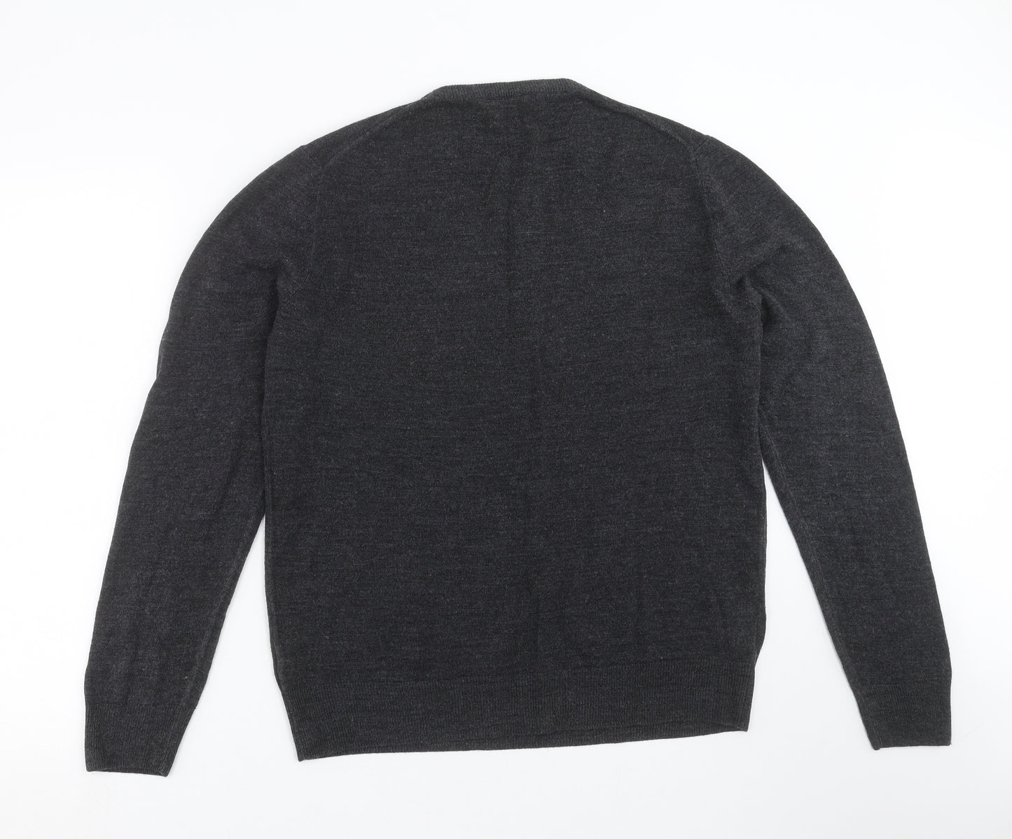 Cedar Wood State Mens Grey  Knit Pullover Jumper Size L
