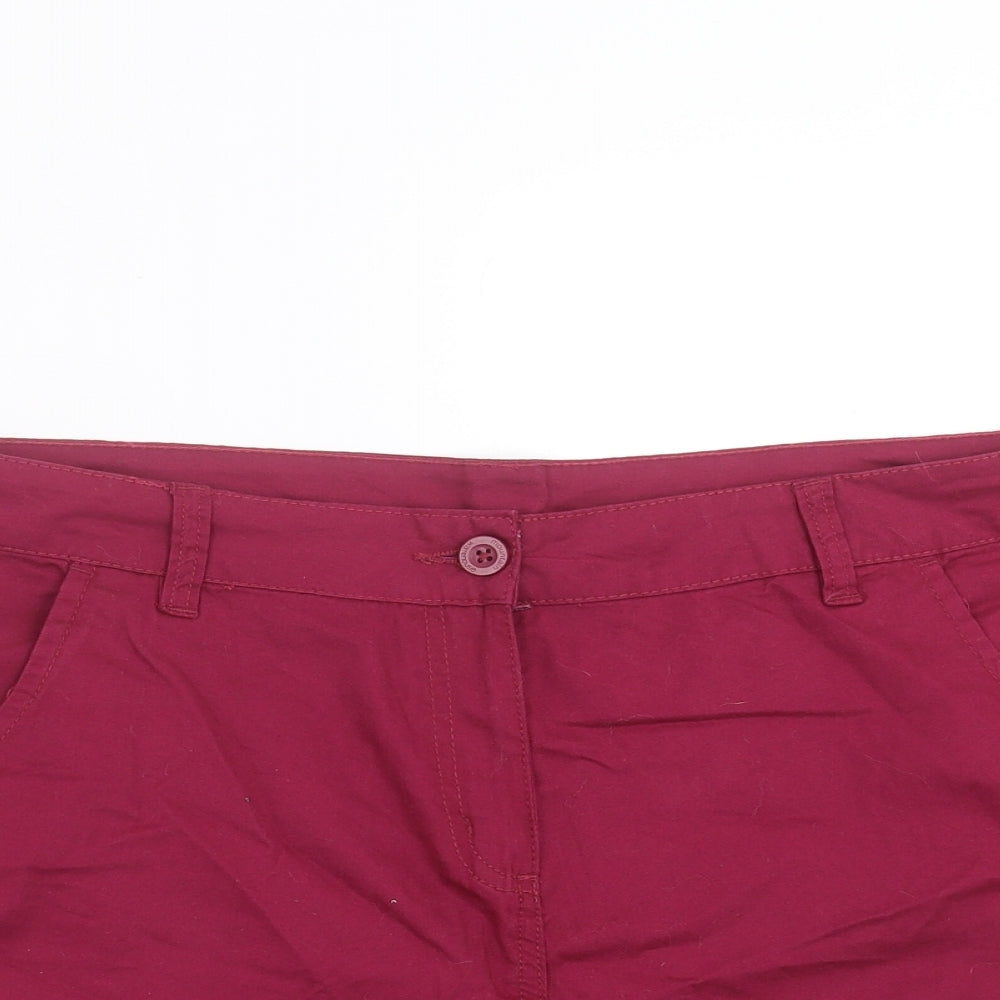Mountain Warehouse Womens Purple   Hot Pants Shorts Size 18