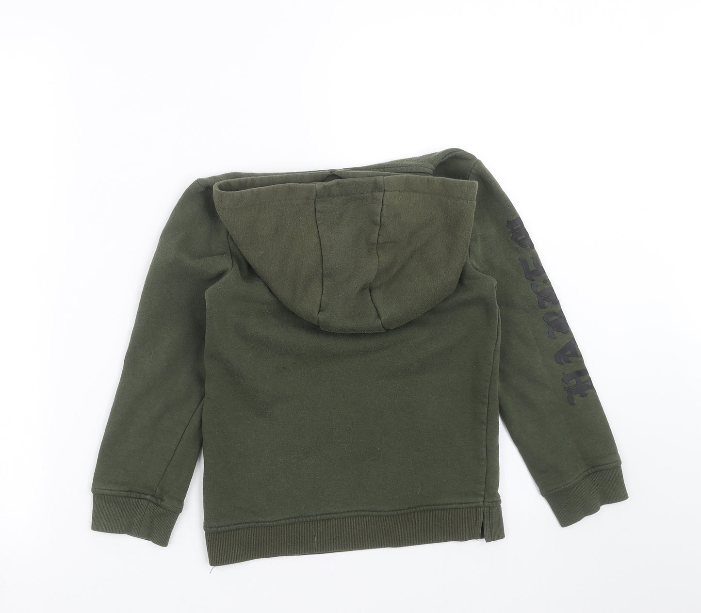Primark Boys Green   Pullover Hoodie Size 8-9 Years