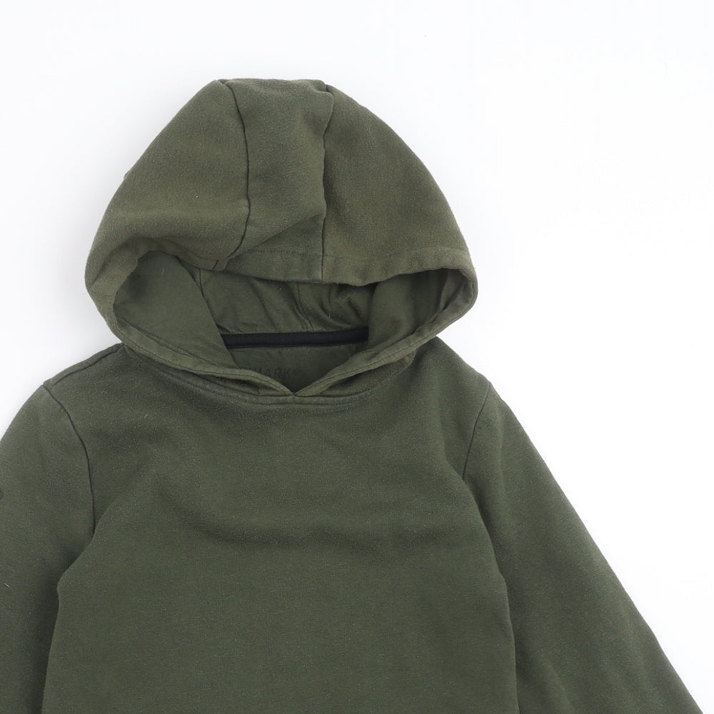 Primark Boys Green   Pullover Hoodie Size 8-9 Years