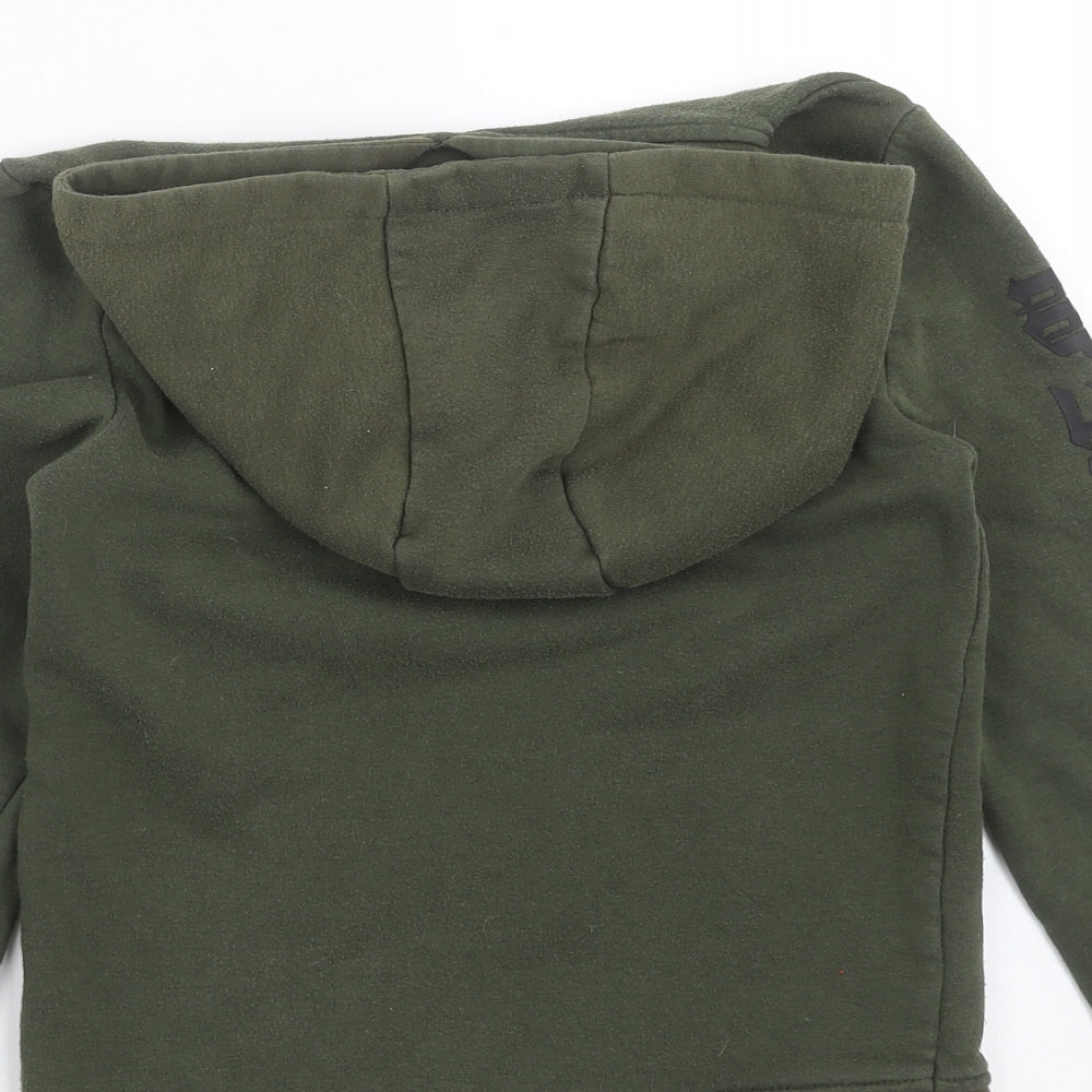 Primark Boys Green   Pullover Hoodie Size 8-9 Years