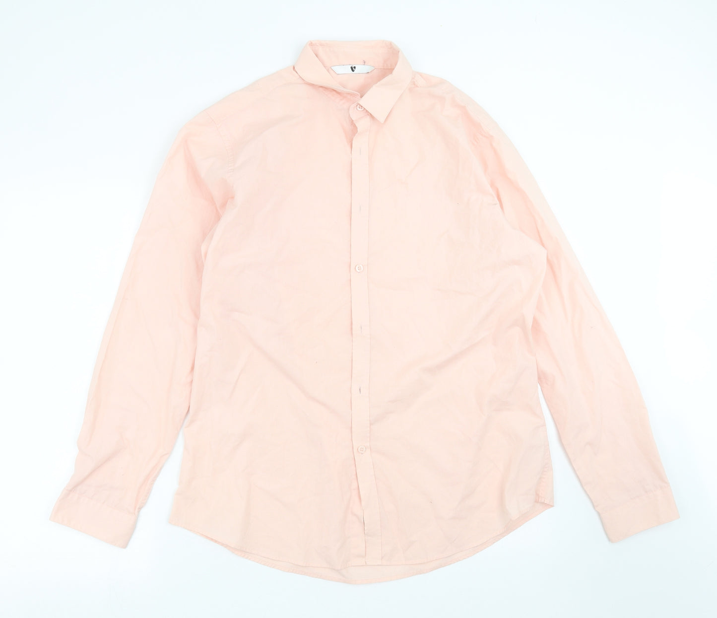 Very Mens Pink    Dress Shirt Size 16.5