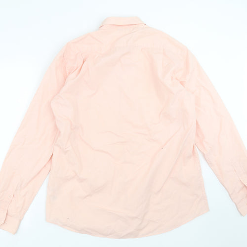 Very Mens Pink    Dress Shirt Size 16.5