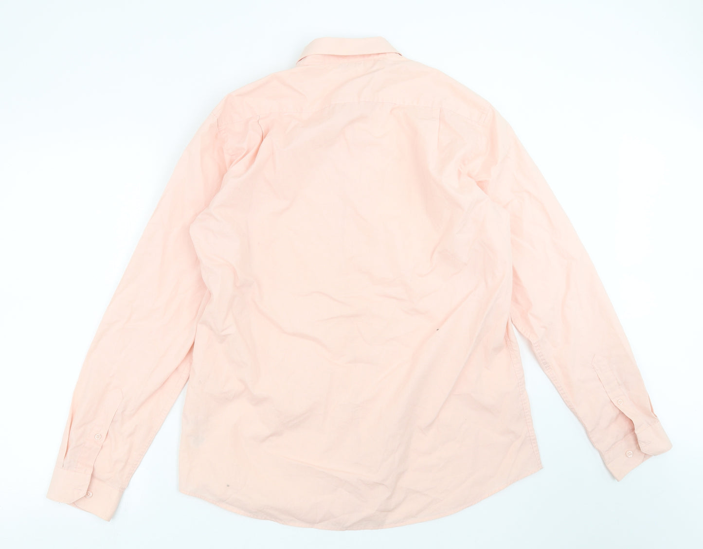 Very Mens Pink    Dress Shirt Size 16.5