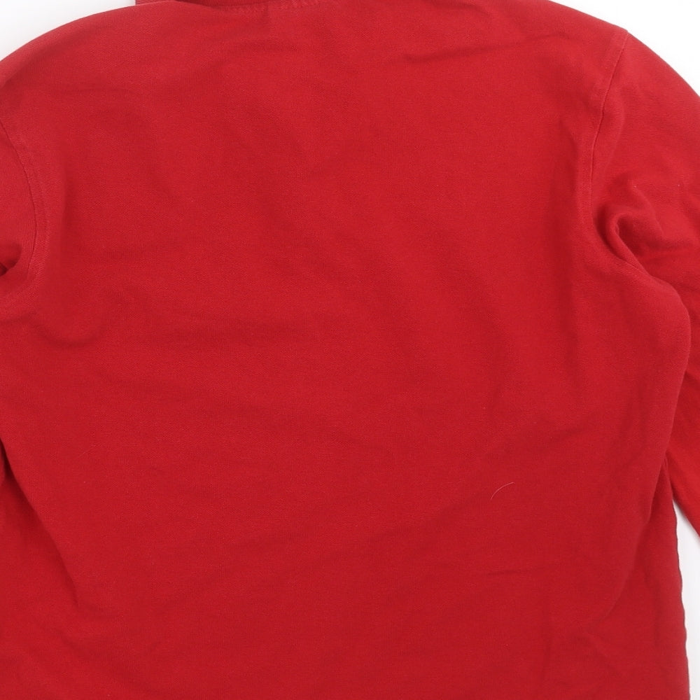 Clique Mens Red    Polo Size M
