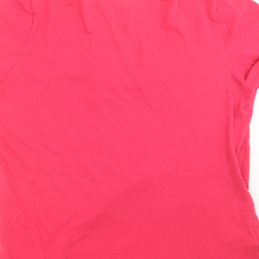 Rogers + Rogers Womens Pink   Basic T-Shirt Size 20