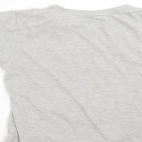 Primark Boys Grey   Basic T-Shirt Size 9-10 Years  - awesome