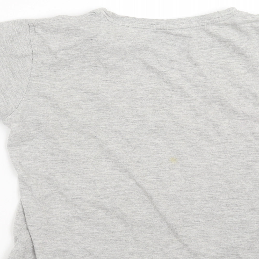 Primark Boys Grey   Basic T-Shirt Size 9-10 Years  - awesome