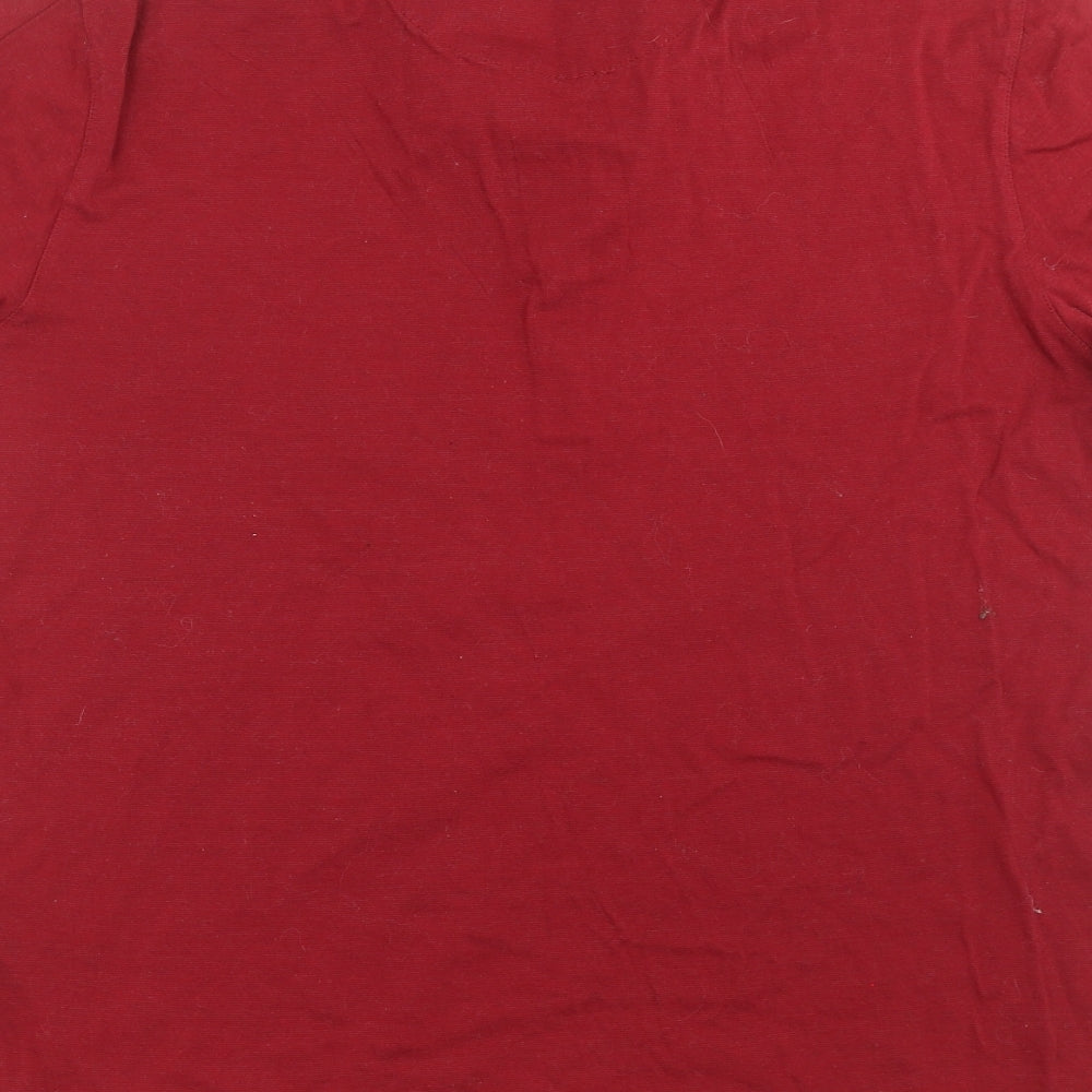 Ted Baker Mens Red    Polo Size L