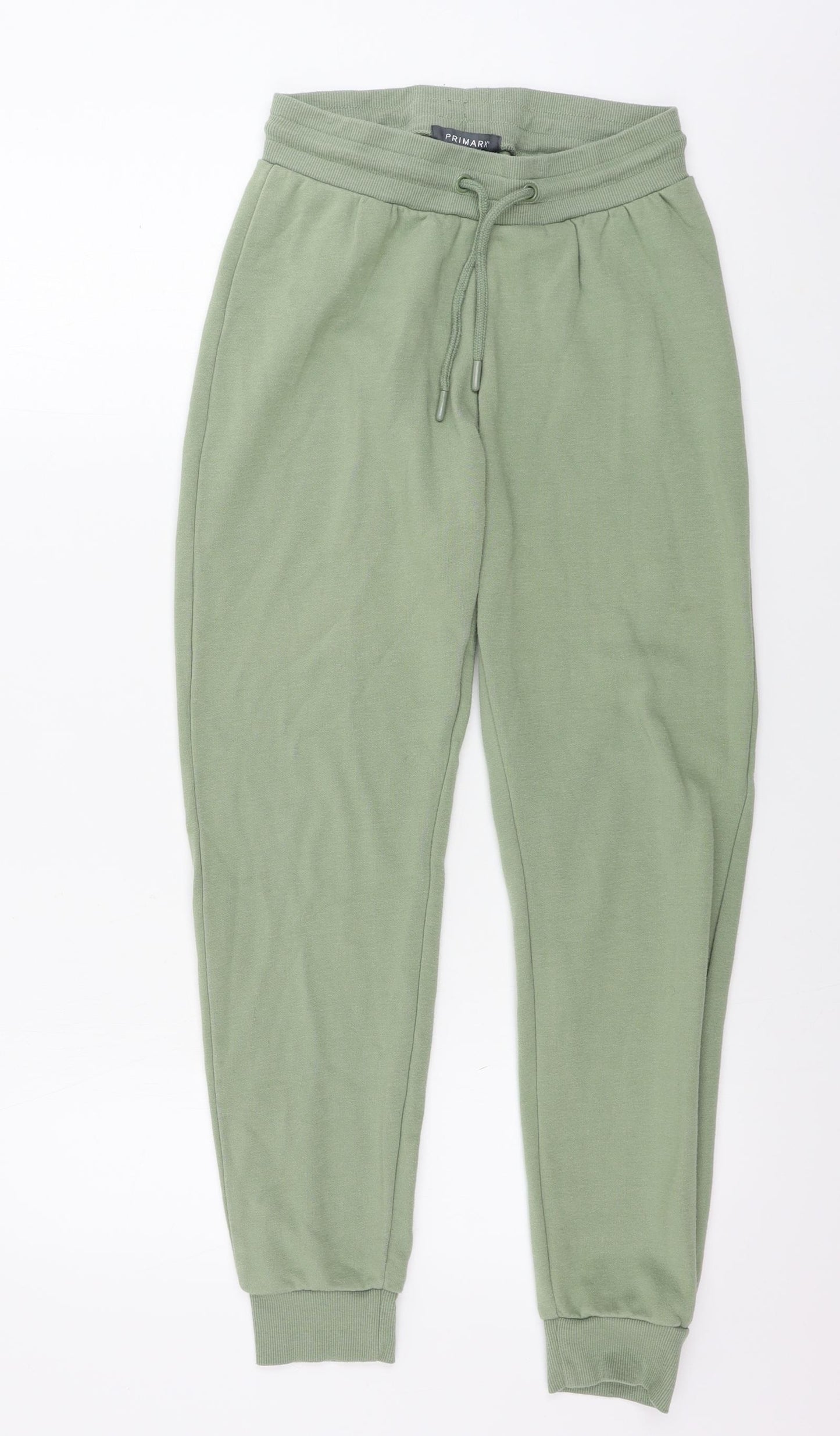 Primark  Womens Green   Sweatpants Trousers Size 6 L25 in