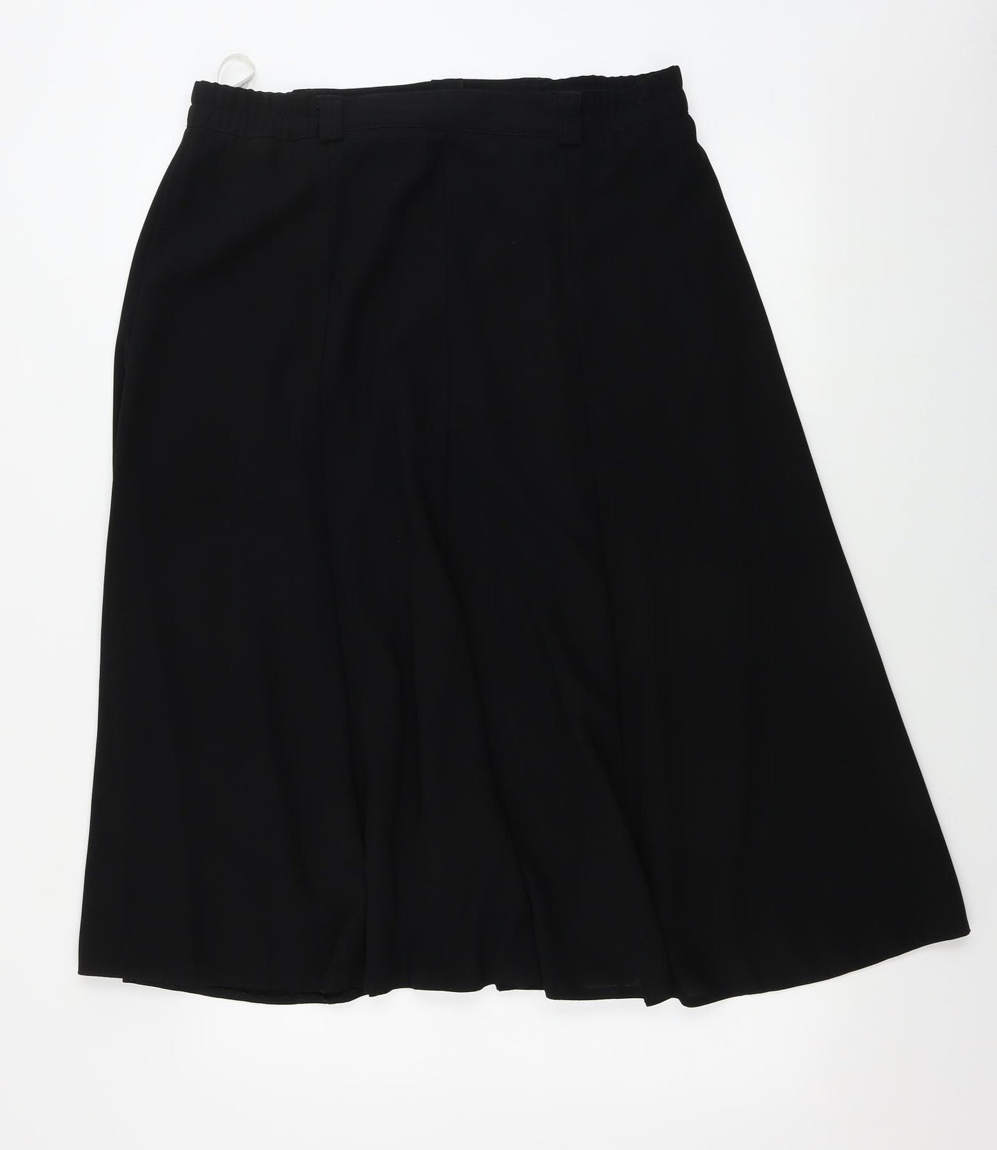 Gold Womens Black   A-Line Skirt Size 18