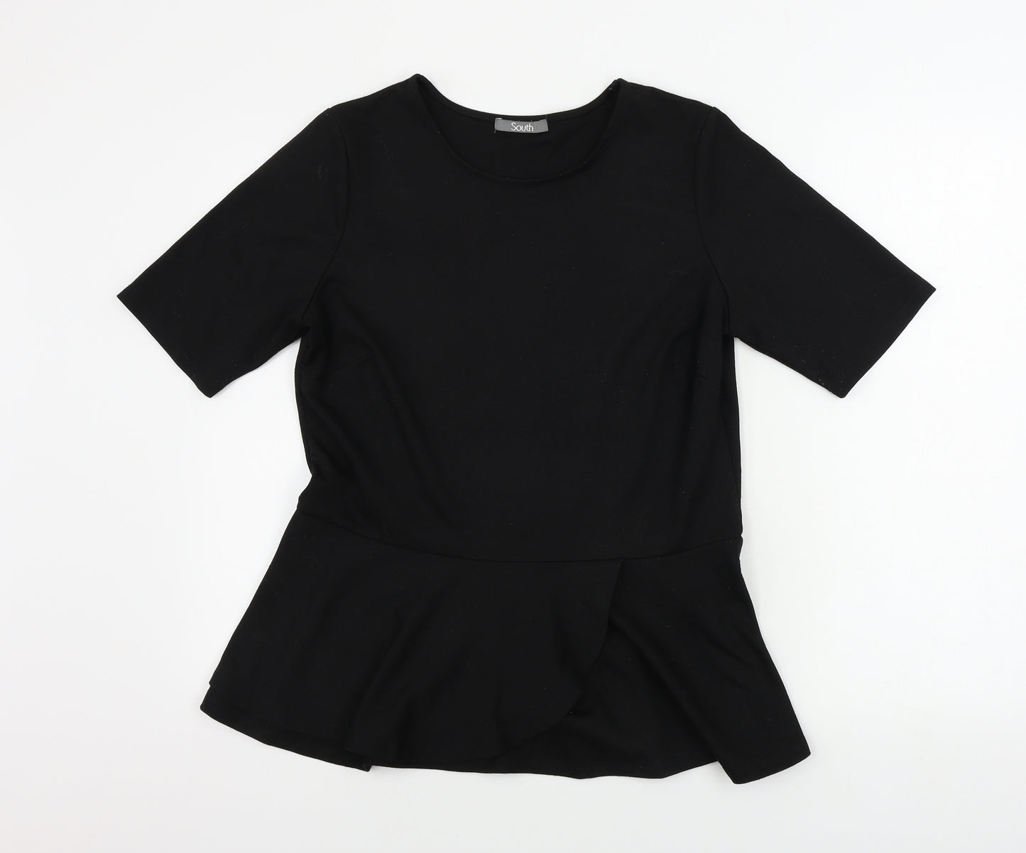 South Womens Black   Basic Blouse Size 14