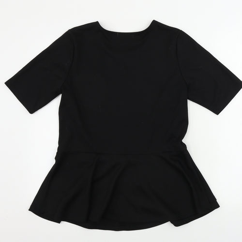South Womens Black   Basic Blouse Size 14
