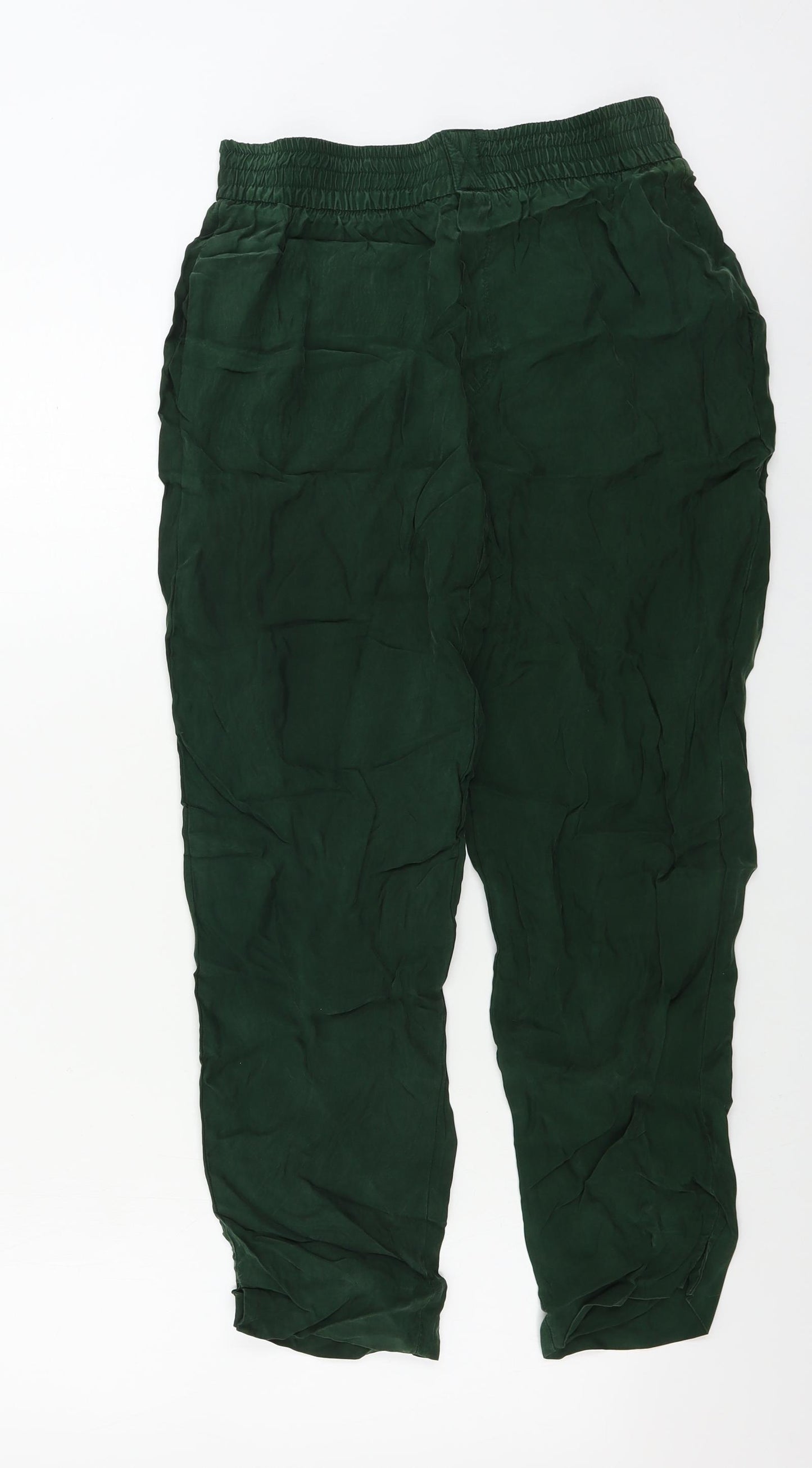 Zara  Womens Green   Trousers  Size M L23 in