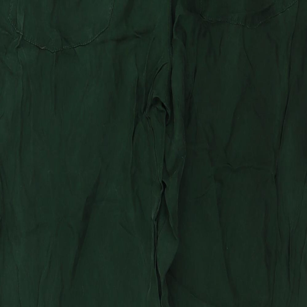 Zara  Womens Green   Trousers  Size M L23 in