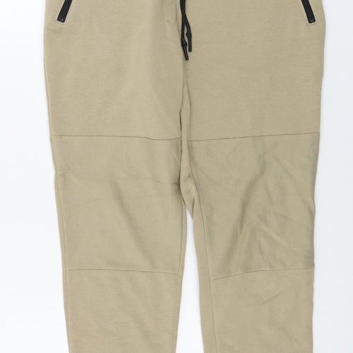 US athletic  Mens Beige   Sweatpants Trousers Size M L28 in