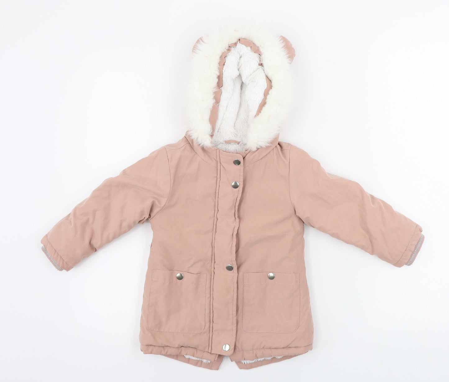 Primark  Girls Pink   Jacket Coat Size 12-18 Months