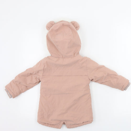 Primark  Girls Pink   Jacket Coat Size 12-18 Months