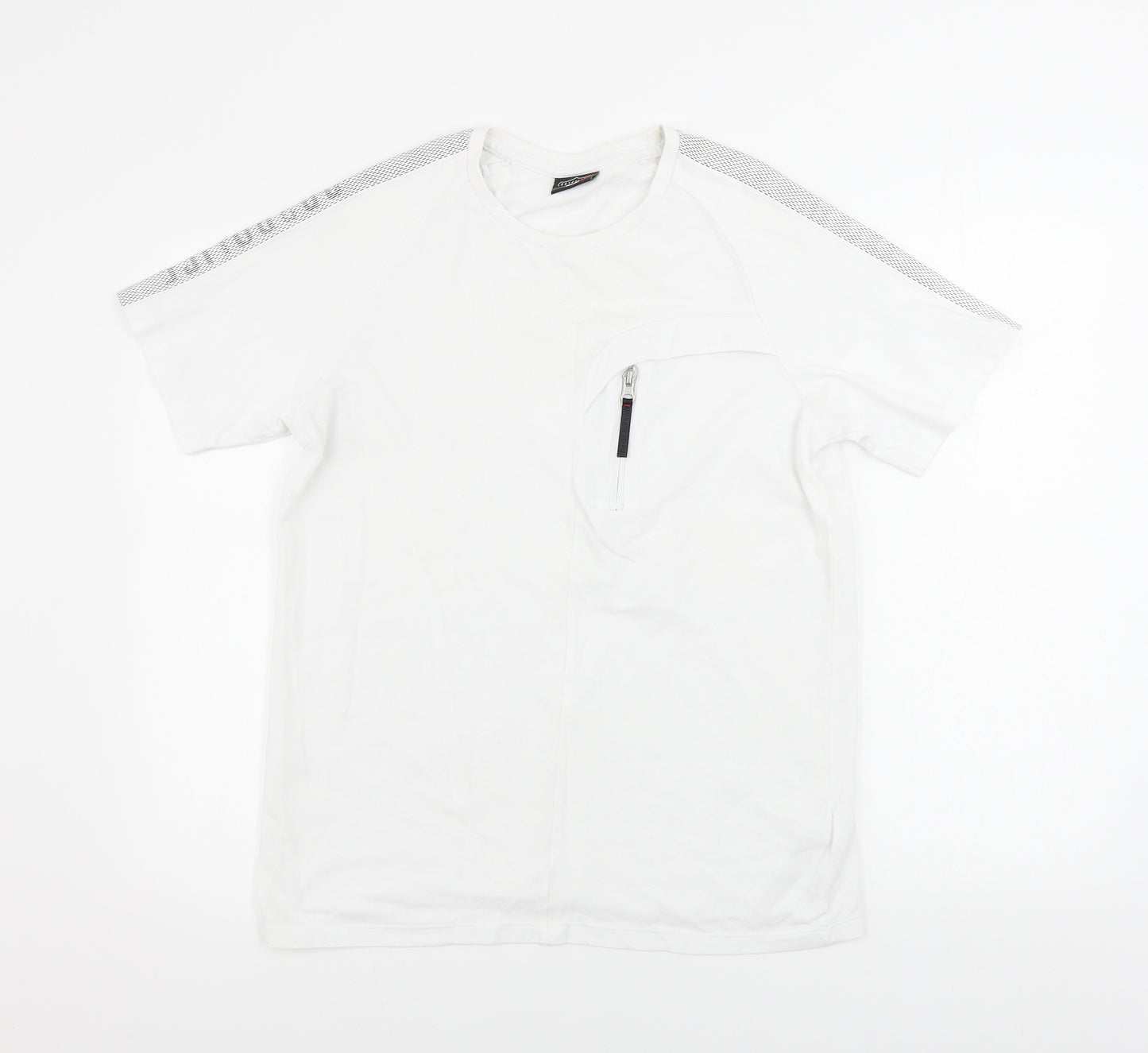 883 Police  Mens White    T-Shirt Size M