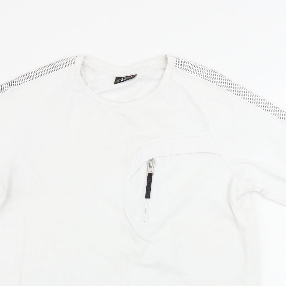 883 Police  Mens White    T-Shirt Size M