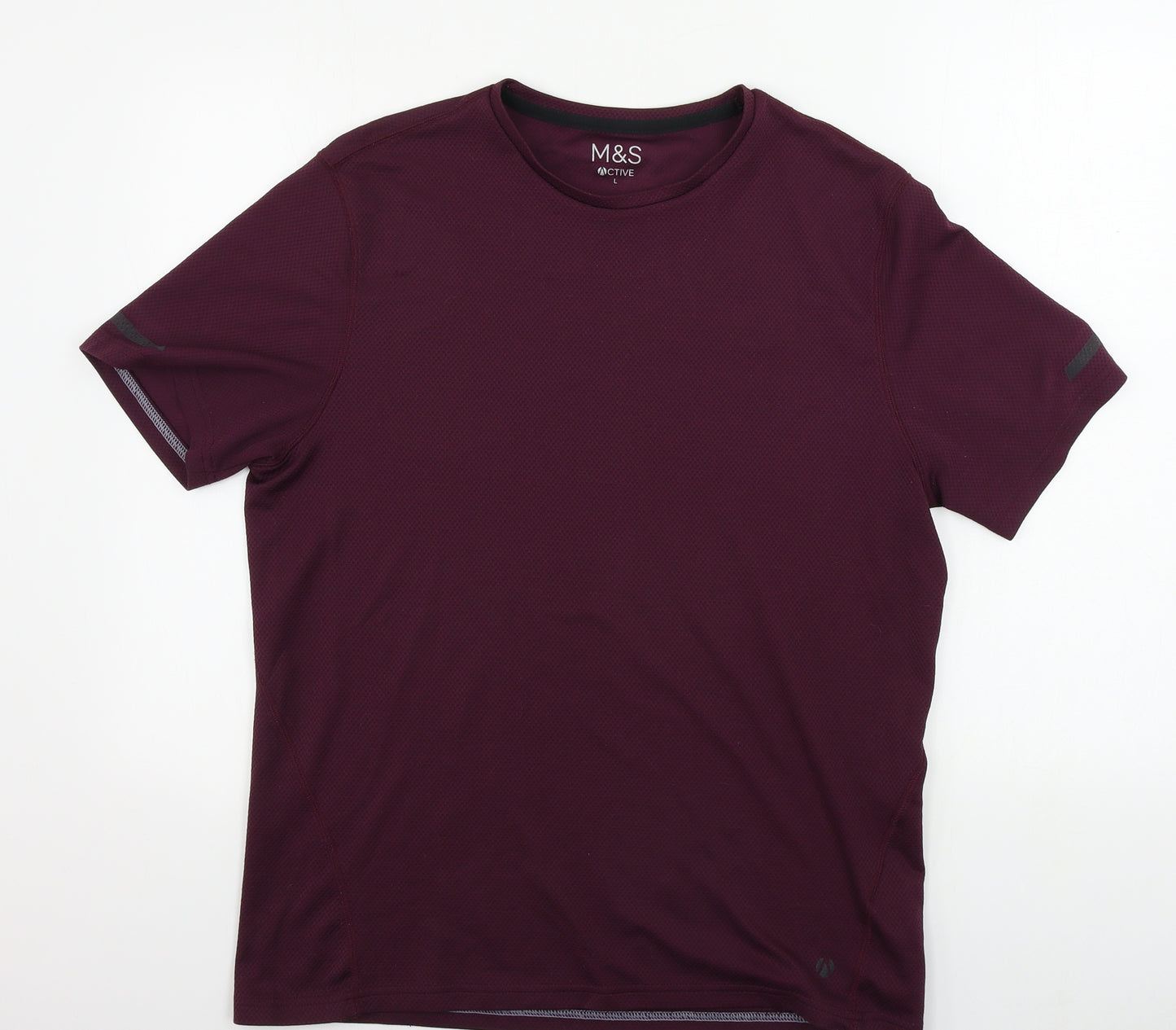 Marks and Spencer  Mens Purple    T-Shirt Size L