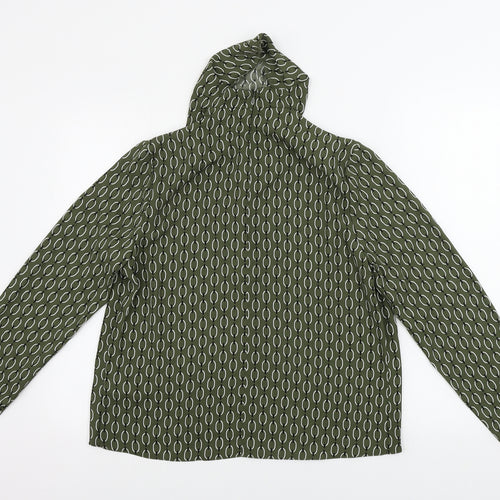 Primark  Womens Green Geometric  Basic Blouse Size 10