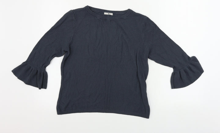 TU Womens Grey Pullover Jumper Size 14