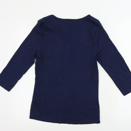 TU Womens Blue   Basic T-Shirt Size 14