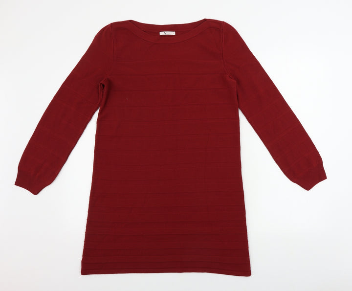 TU Womens Red A-Line Size 10