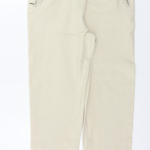 Preworn  Womens Beige   Trousers  Size 28 in L24 in