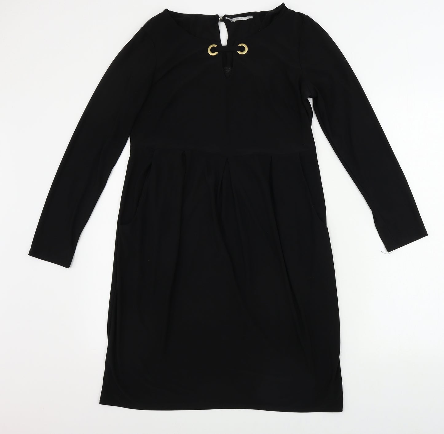 Preworn  Womens Black   A-Line  Size 10