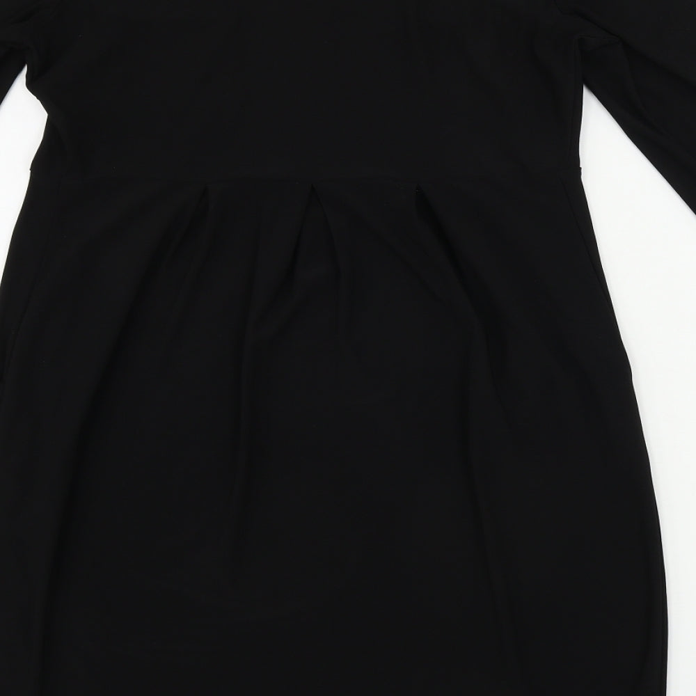 Preworn  Womens Black   A-Line  Size 10