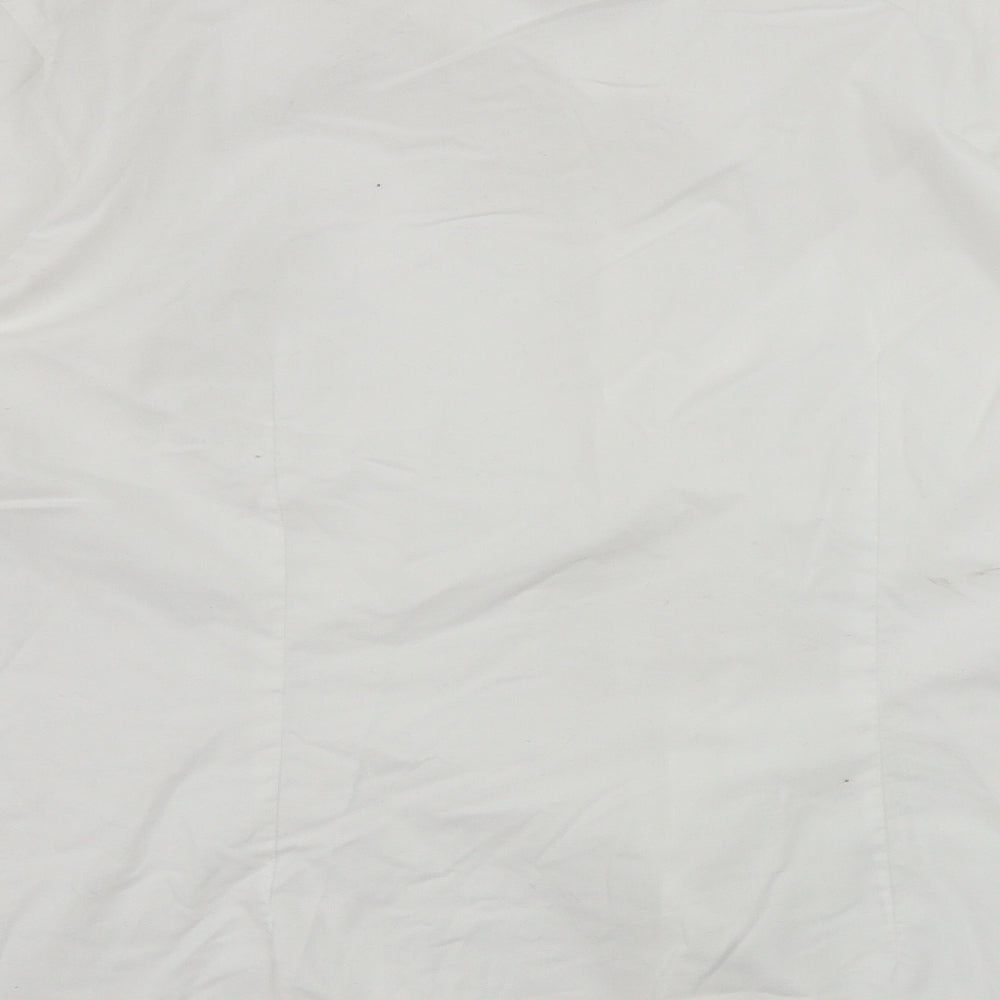 Marks and Spencer  Mens White    Dress Shirt Size 17