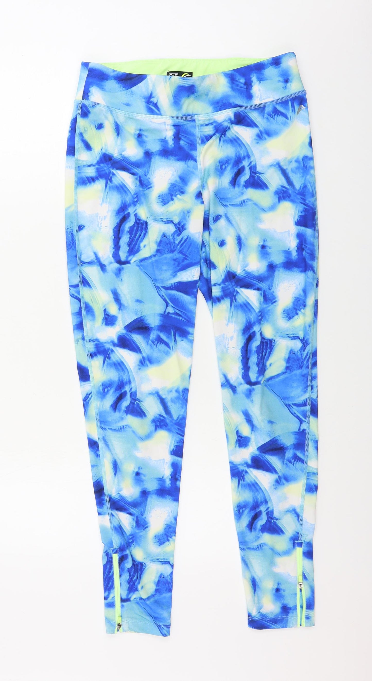 F&F  Womens Blue   Jegging Leggings Size 12 L26 in