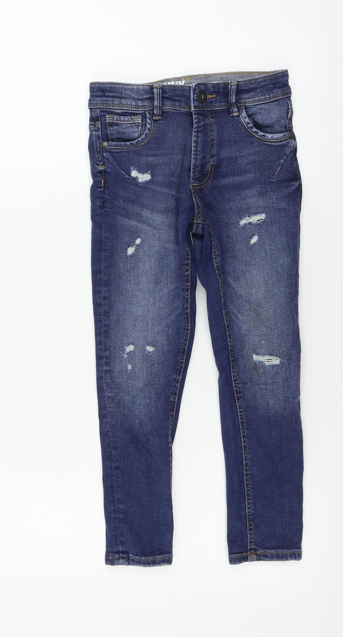 Matalan  Boys Blue   Skinny Jeans Size 7 Years