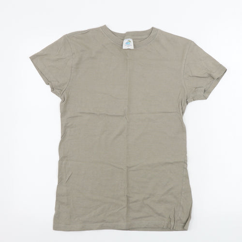 Blue Cherry  Womens Brown   Basic T-Shirt Size S
