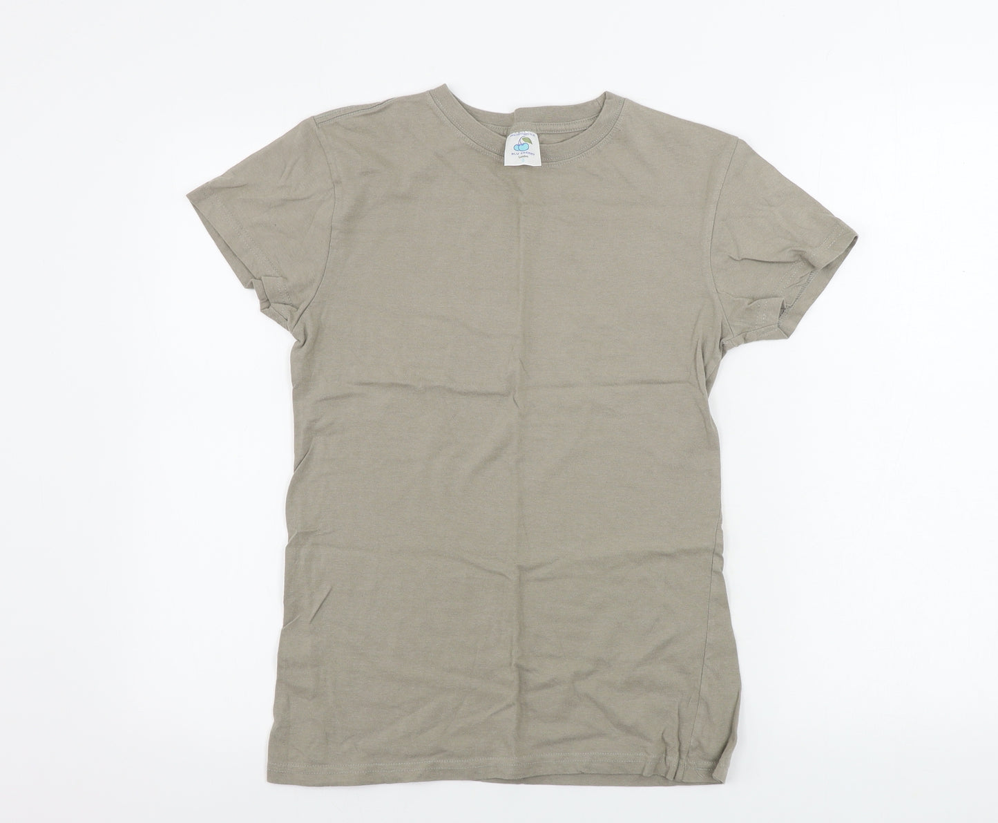 Blue Cherry  Womens Brown   Basic T-Shirt Size S