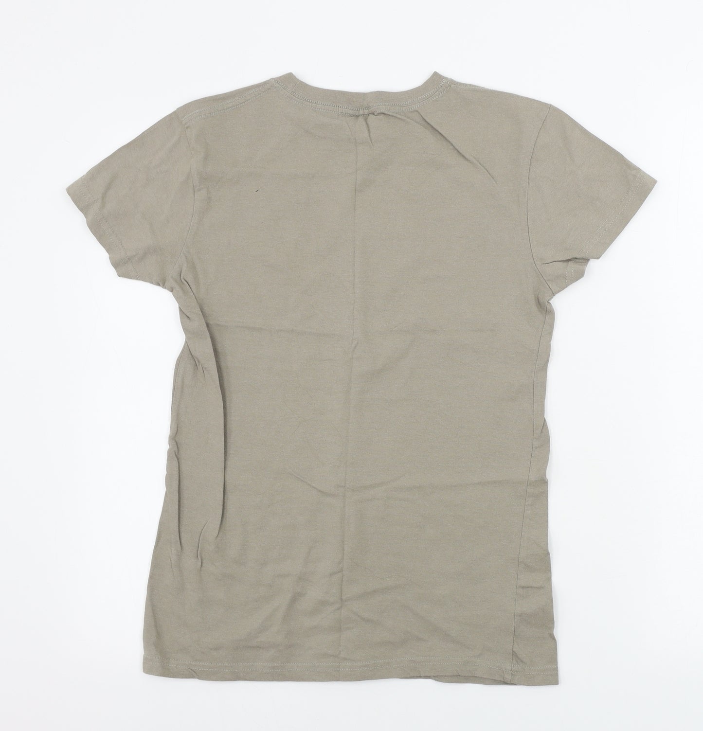 Blue Cherry  Womens Brown   Basic T-Shirt Size S