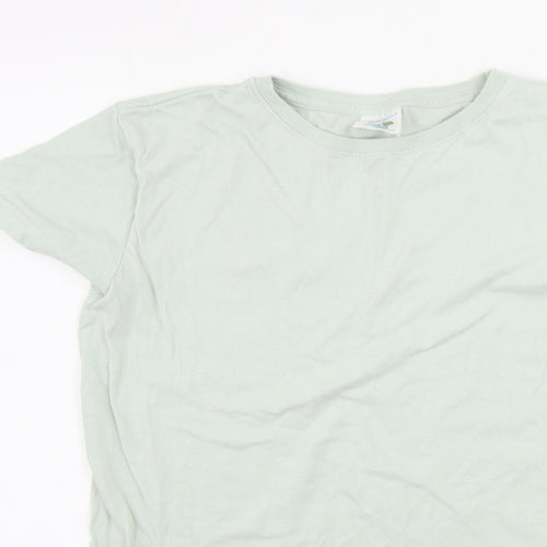 Blue Cherry   Womens Green   Basic T-Shirt Size S
