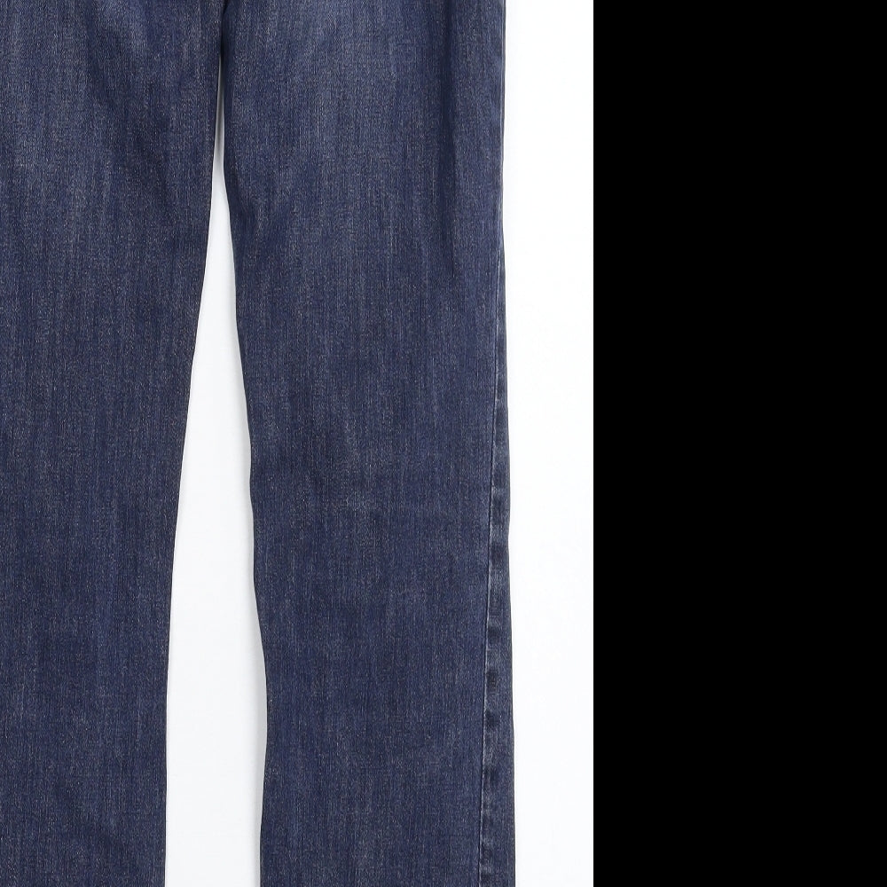 NEXT Womens Blue  Denim Straight Jeans Size 10 L29 in