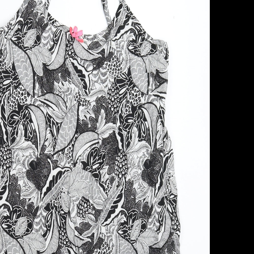 TU Womens Multicoloured Floral  Tank Dress  Size 14