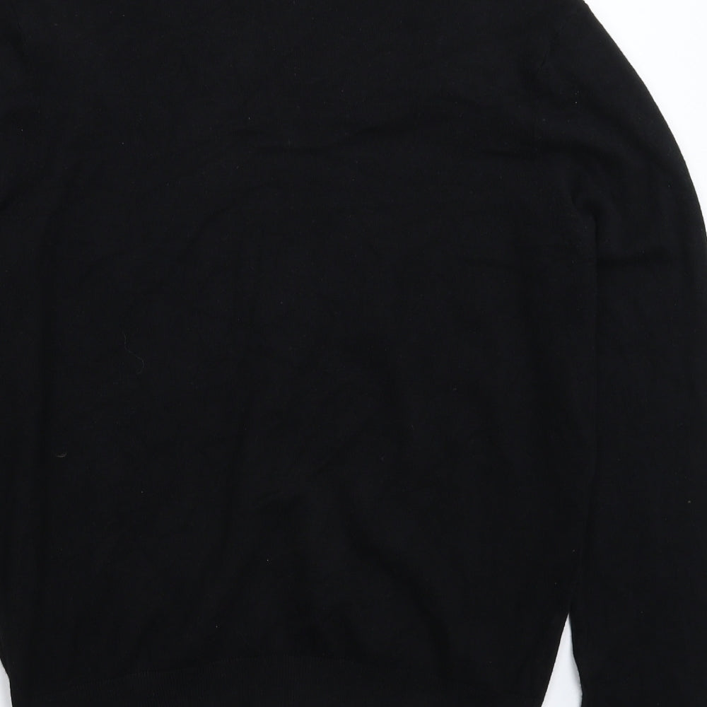 Peacocks Womens Black  Knit Cardigan Jumper Size 14